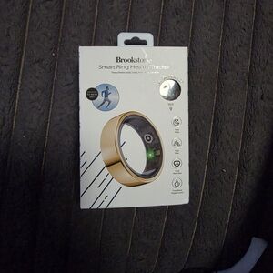 Brookstone Gold Smart Ring Health Tracker